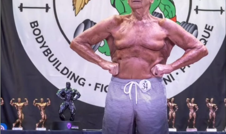 Самый старый бодибилдер планеты - Эндрю Бостинто: "Мистер Америка" в 100 лет