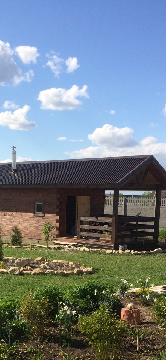 Открытая солнцу терраска. Фото Мой второй сад