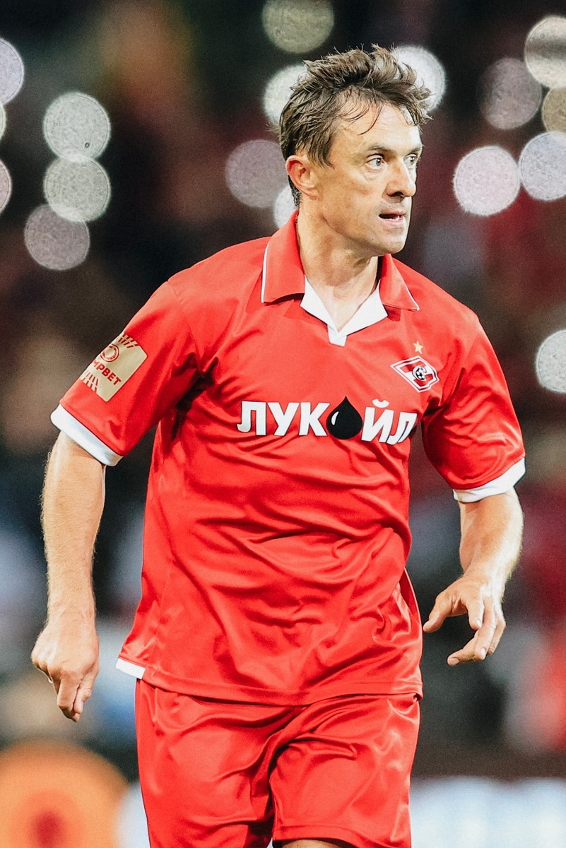 Алексей Мелёшин в Московском Спартаке. Выступал за клуб с 1995 по 2000 годы