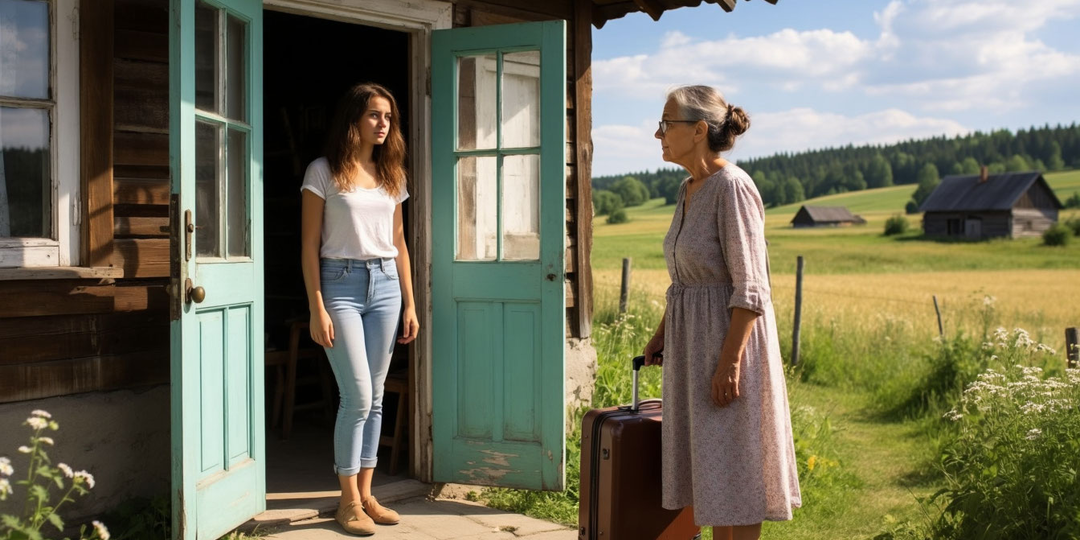 Свекровь ворвалась в дом невестки с чемоданом и упрёками. Но в гостевой комнате её ждал неприятный сюрприз