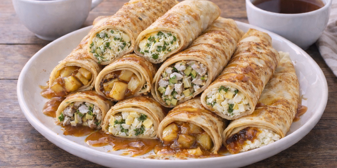 Девять начинок для блинов из того, что уже есть в холодильнике