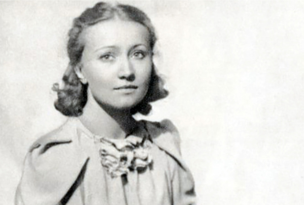 Галина Уланова в молодости