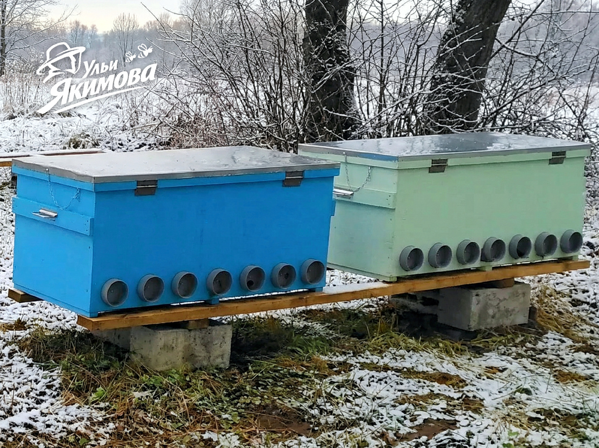 Ульи-лежаки Якимова