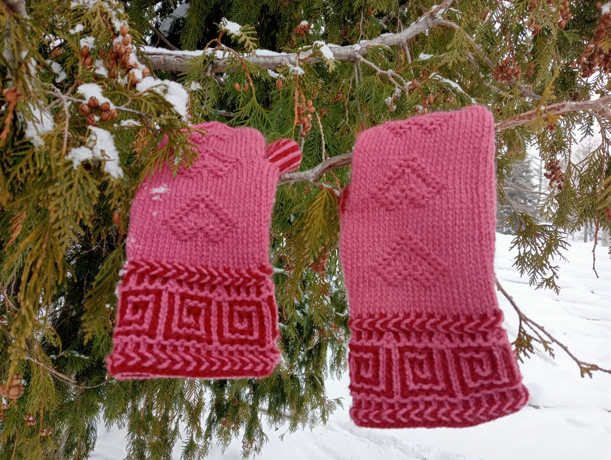 Варежки, фото авторов