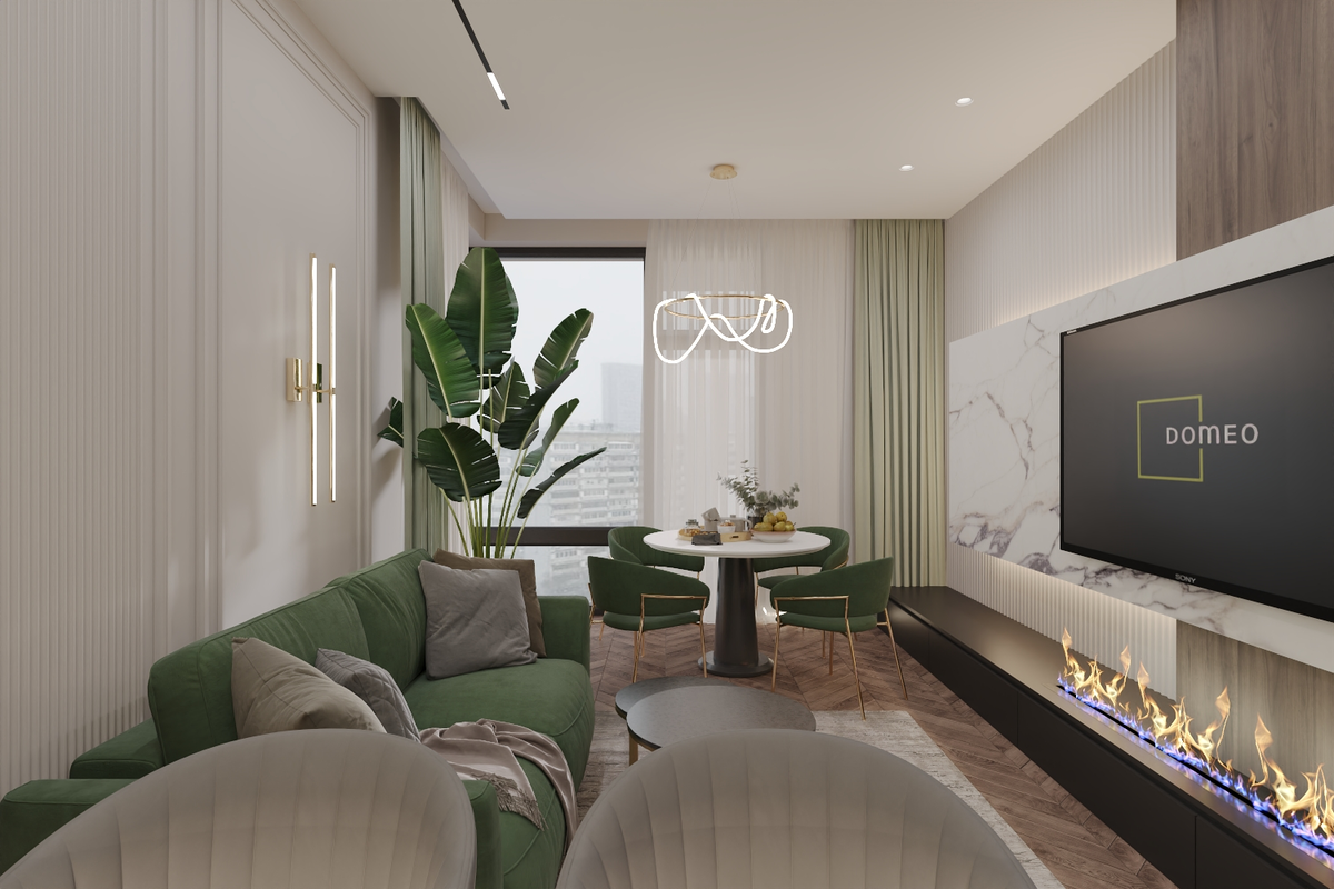 Фото проекта с ремонтом от DOMEO