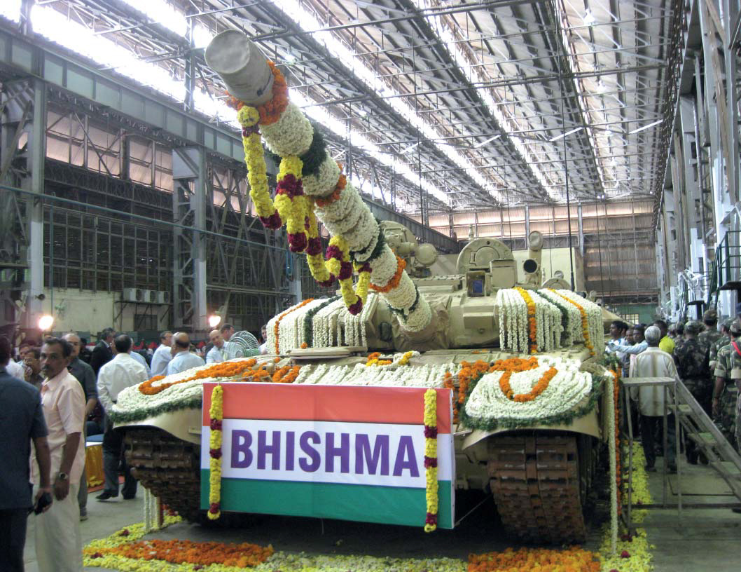 Танк Т-90С индийской сборки BHISHMA, 2009 г.