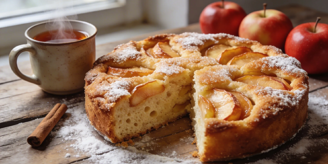 Шарлотка с яблоками. Рецепт свекрови
