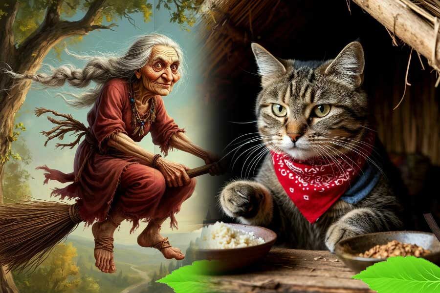 Кот в гостях у Бабы-яги