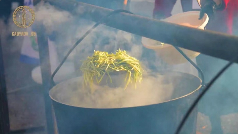      Фото: Кадр из видео / / Телеграм-канал главы Чечни Рамзана Кадырова