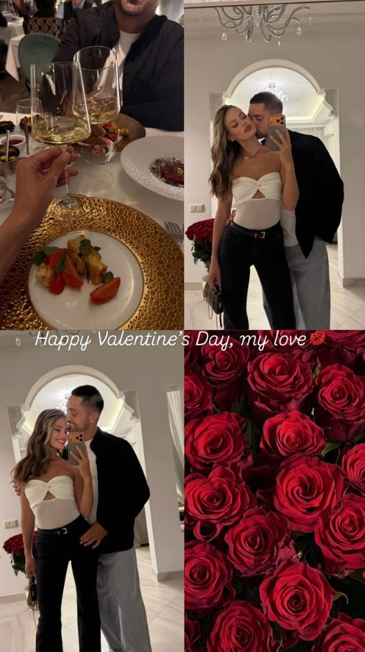 Алена Краснова с бойфрендом. Фото: соцсети/@alenaakrasnova