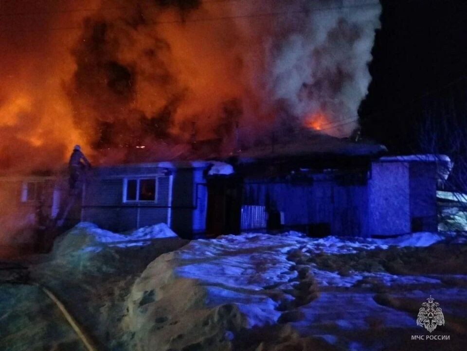    Ночные пожары. Источник: ГУ МЧС России по Алтайскому краю