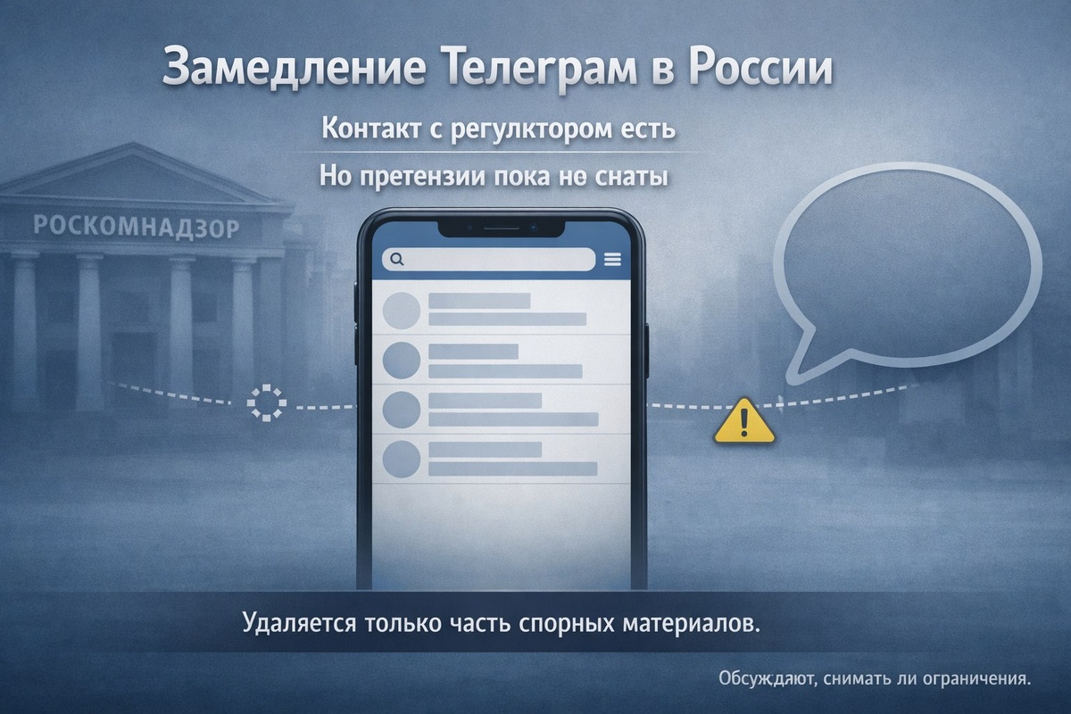 Контакт есть, но тормоза пока не убрали