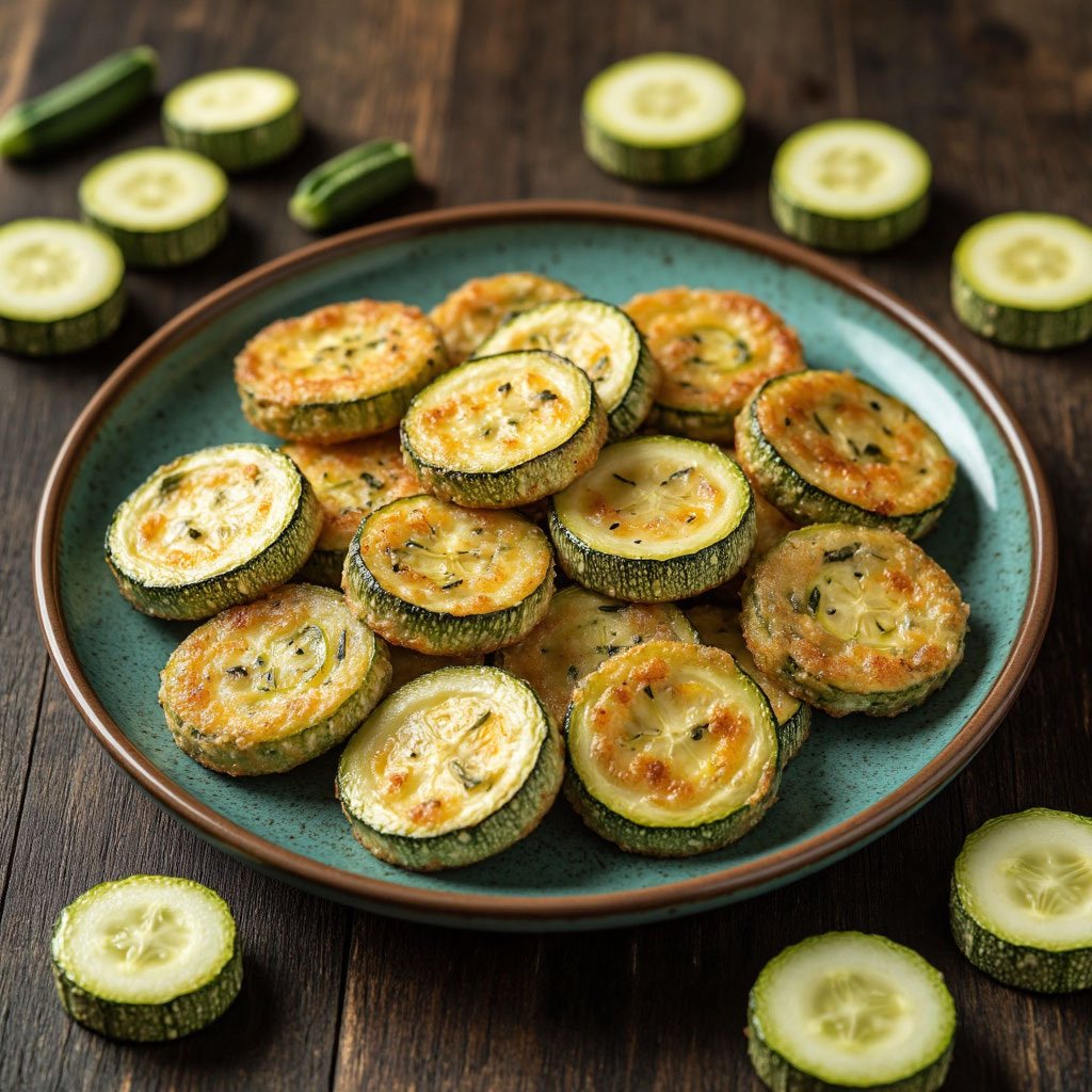 Кабачки в сырно‑йогуртовом кляре: лёгкий и аппетитный перекус 🥒🧀