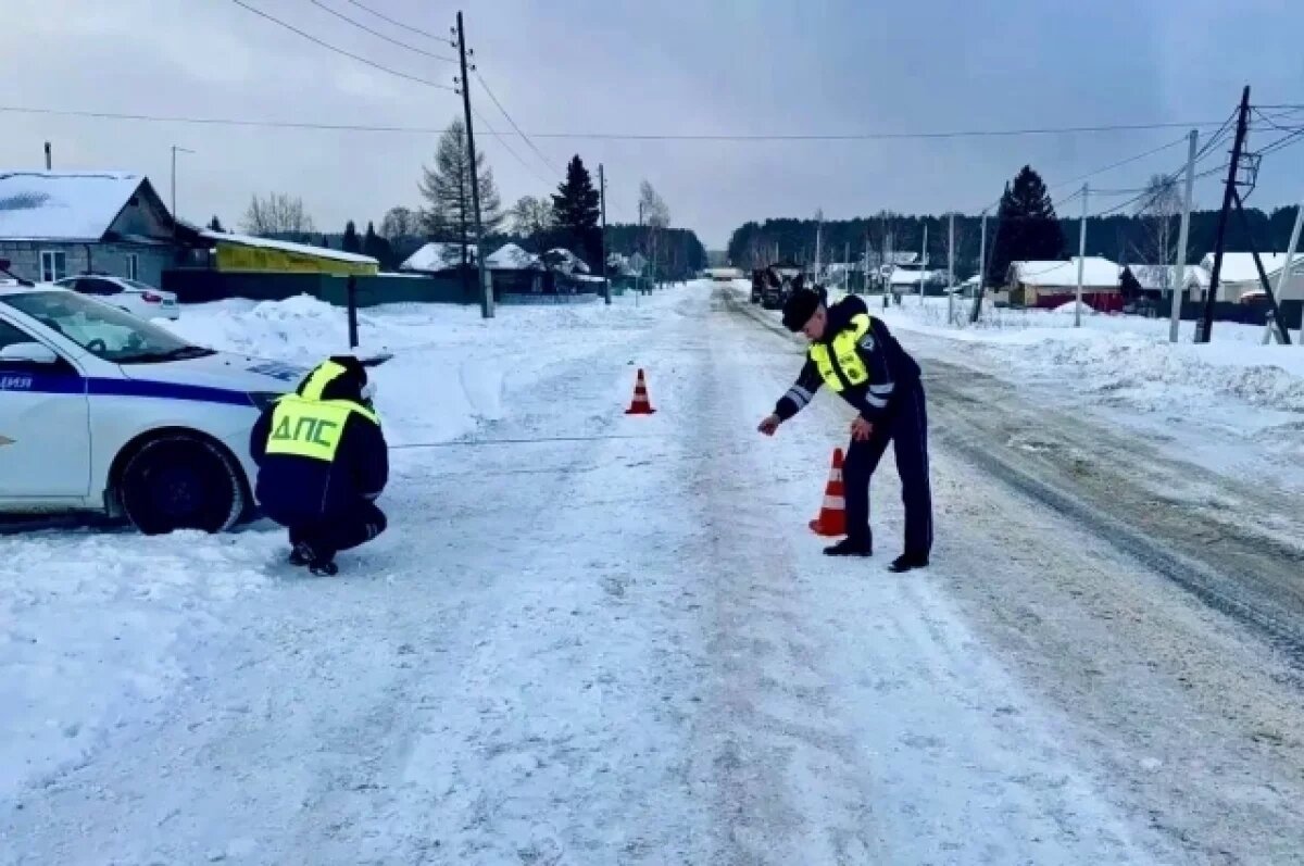    Пенсионер насмерть сбил пешехода под Полевским и скрылся с места ДТП