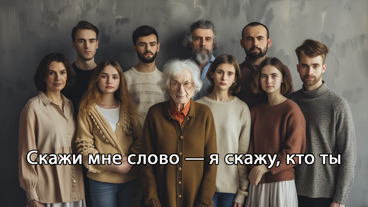 Скажи мне слово — я скажу, кто ты