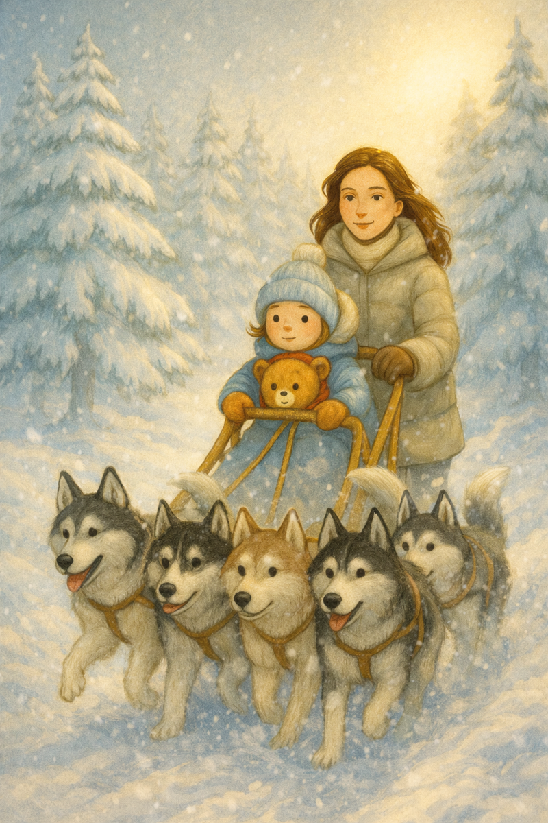 Гонки на собачьих упряжках