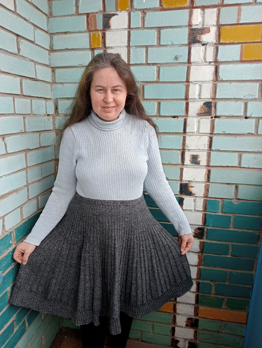 Болгарская юбочка графит, фото авторов