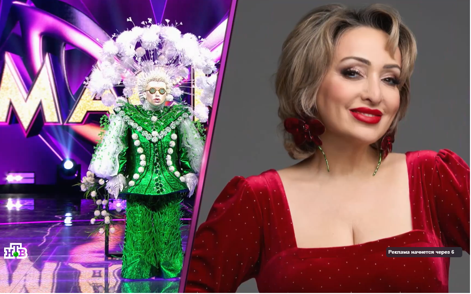 снимок экрана телепередачи "МАСКА" на сайте https://www.ntv.ru