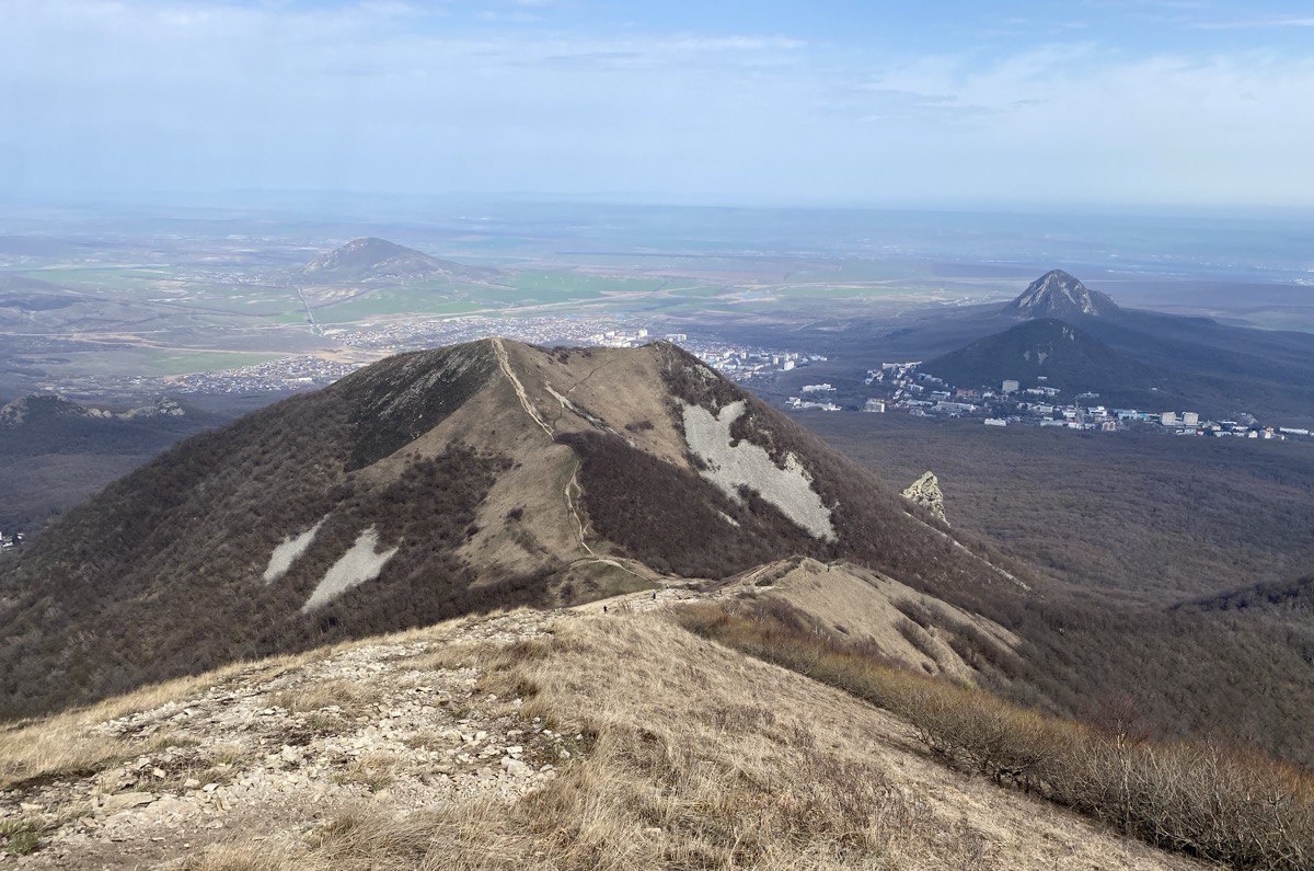 На вершине Бештау. 