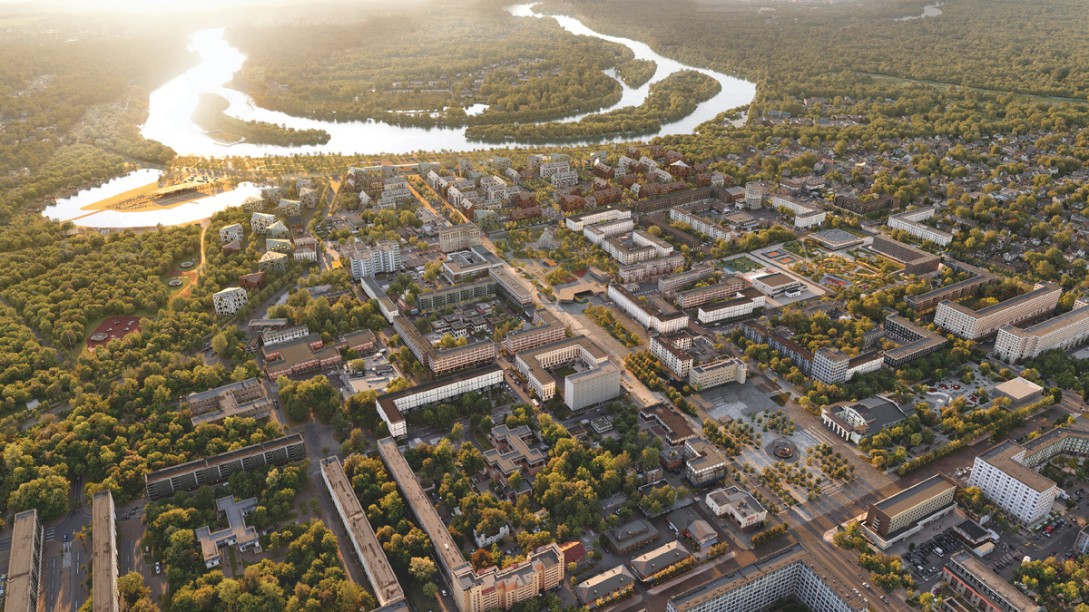 IND, мастерплан города Назарово