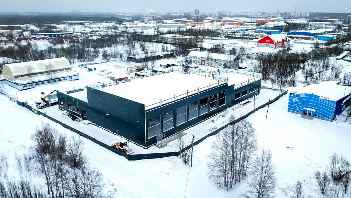    В Пыть-Яхе строят спорткомплекс