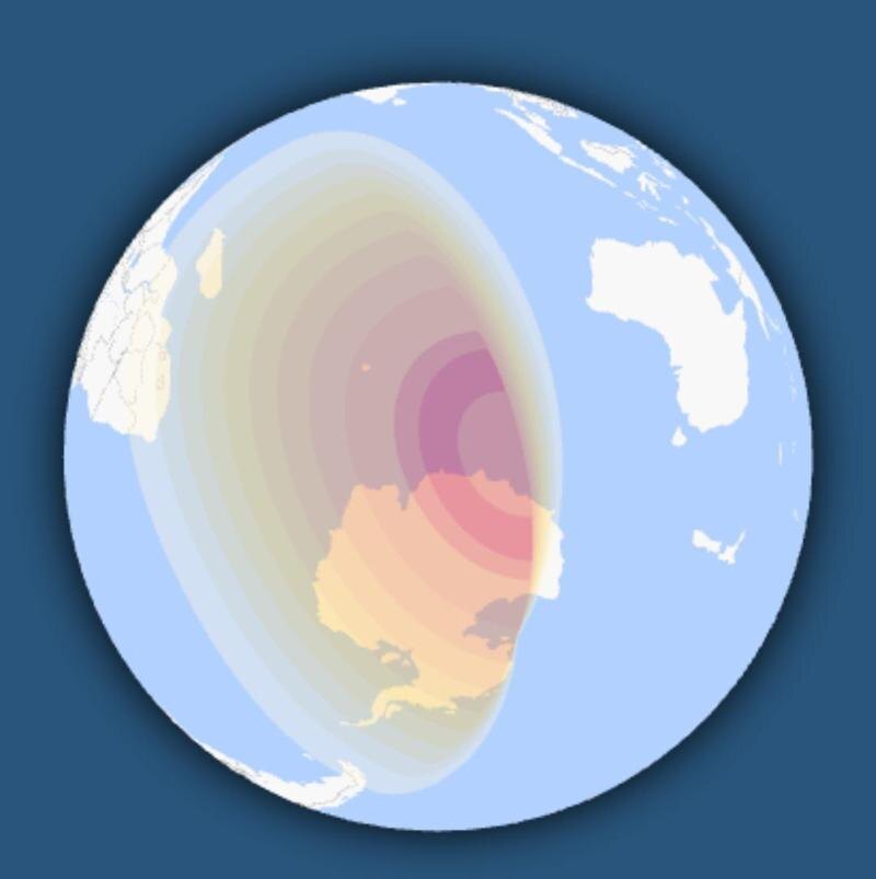    Иллюстрация предоставлена Владиленом Санакоевым/ Солнечное затмение