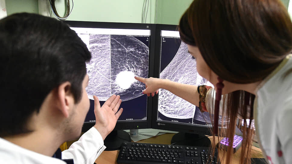 Рост заболеваемости раком груди врачи объясняют улучшением диагностики.📷Фото: Петр Кассин / Коммерсантъ