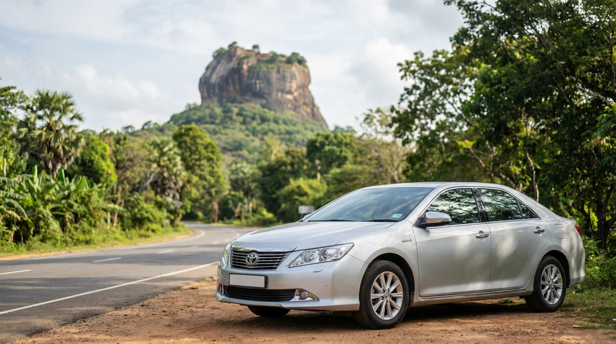 Автомобиль из проката на Шри-Ланке