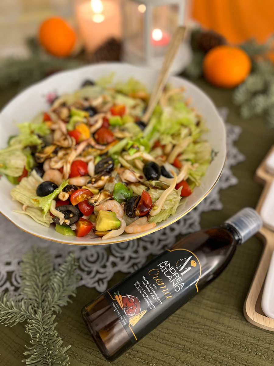 Салат с бальзамическим соусом Andrea Milano