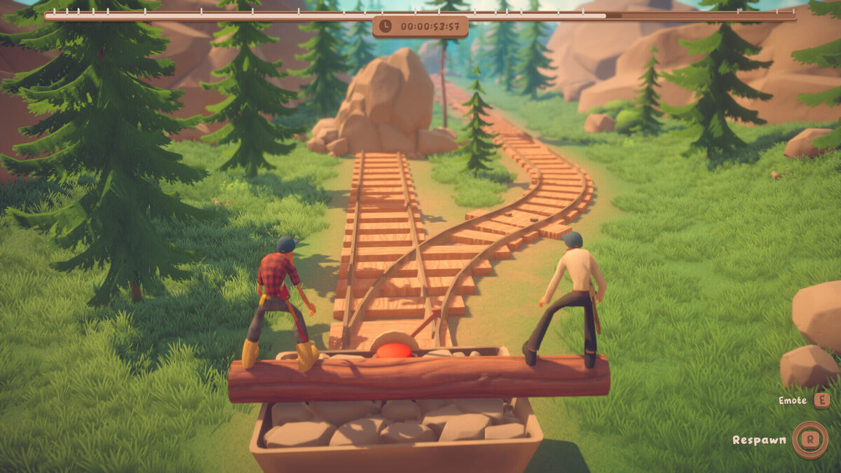    Галерея игры Log Riders