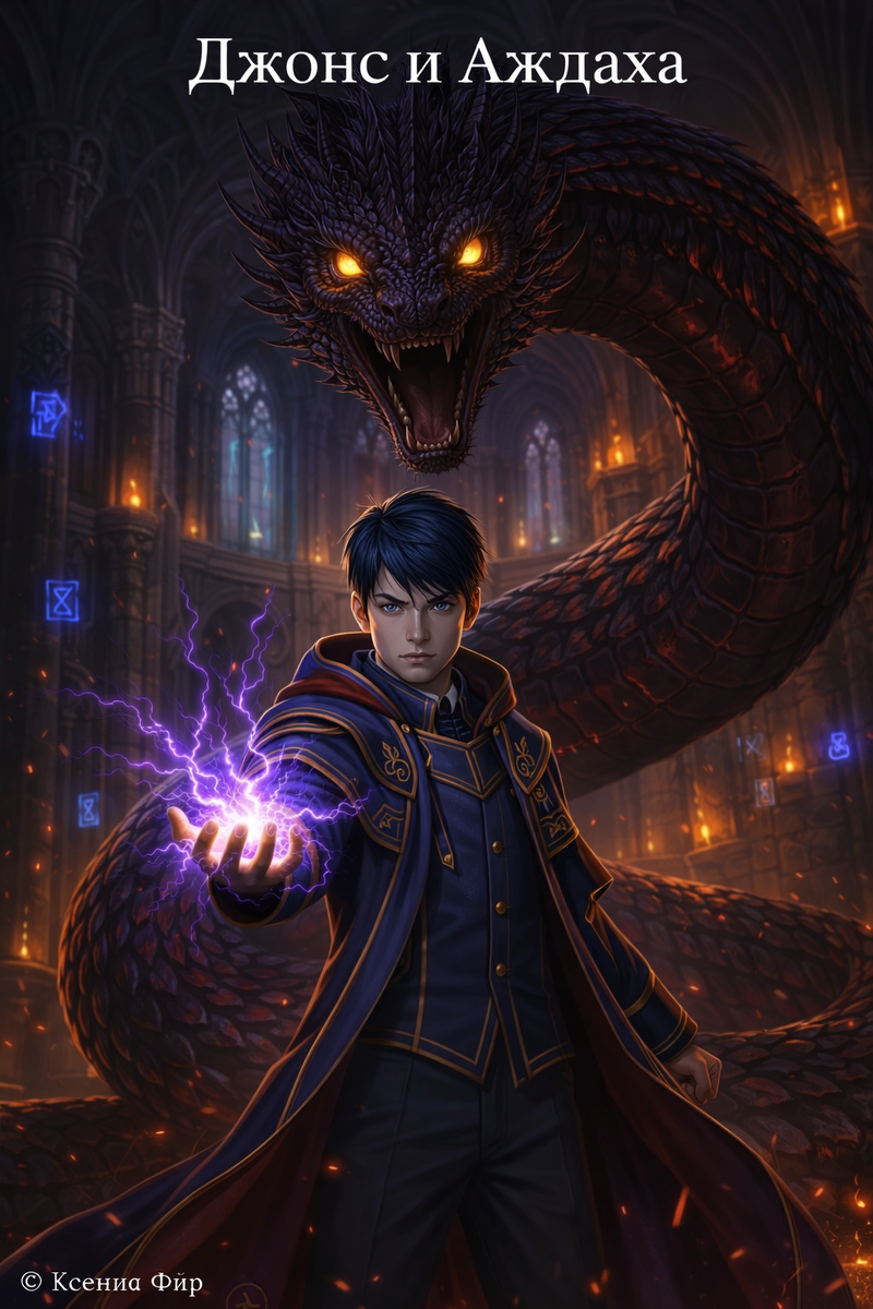 Джонс пробудил Аждаха! Автор: Ксения Фир.