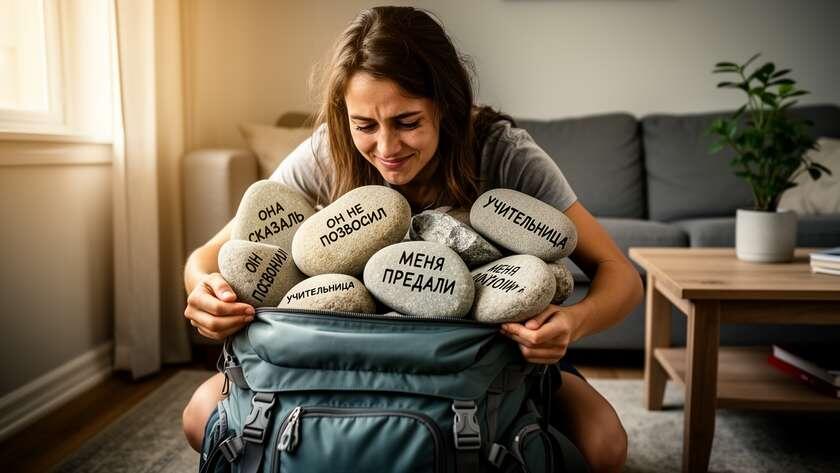 Обида как тот самый хлам на балконе: вроде и не нужен, а выкинуть жалко.