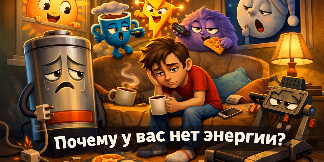 Почему у вас нет энергии?