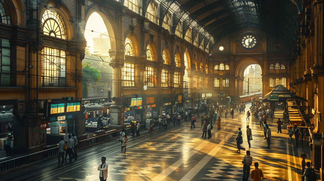 Станция Чхатрапати Шиваджи в Мумбаи: викторианская архитектура 1887 года, современные цифровые табло и пассажиры XXI века