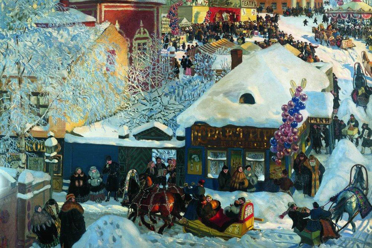 Boris Kustodiev / Public Domain / Wikimedia Commons📷Масленица — изначально языческий праздник