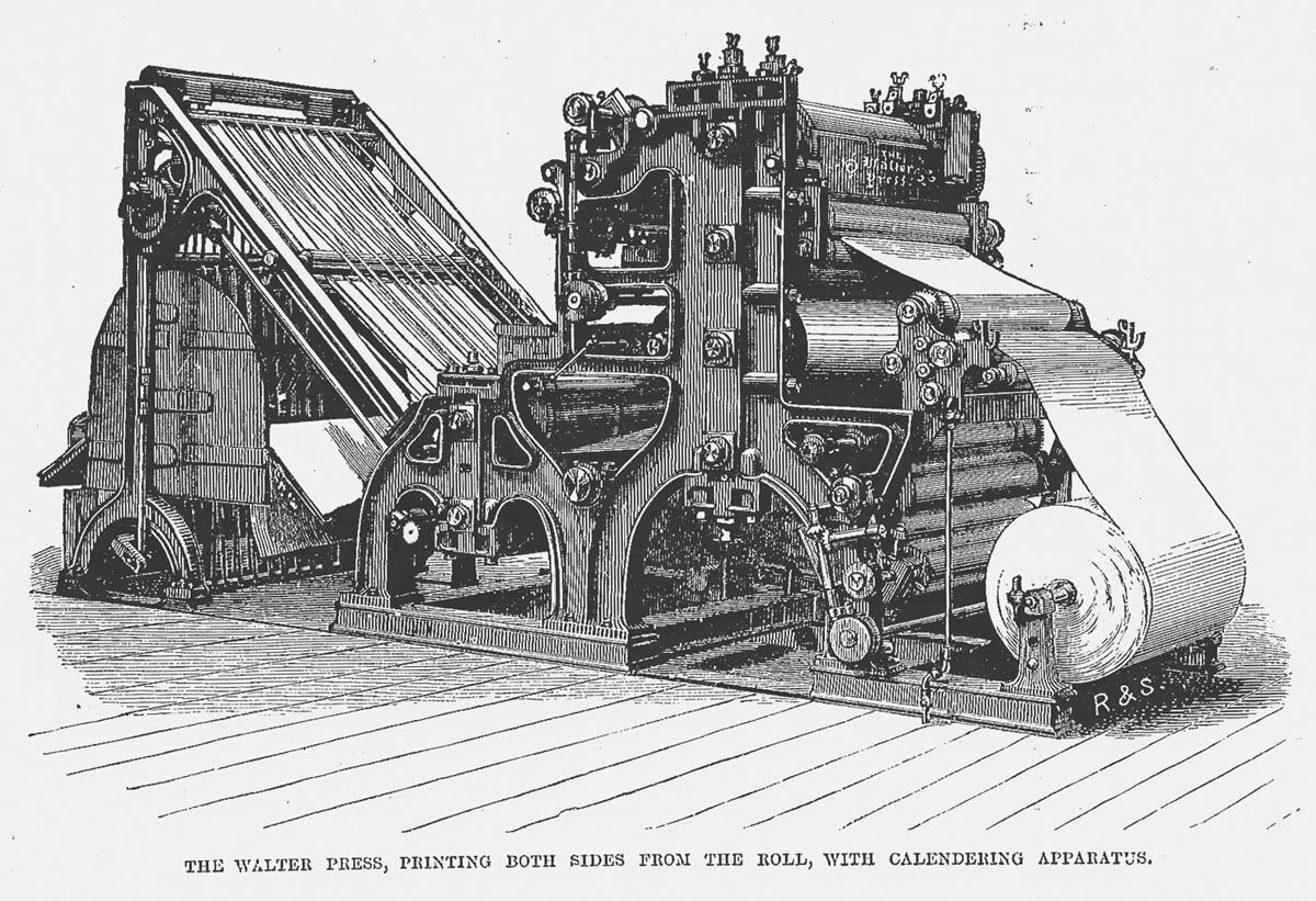 Ротационная печатная машина