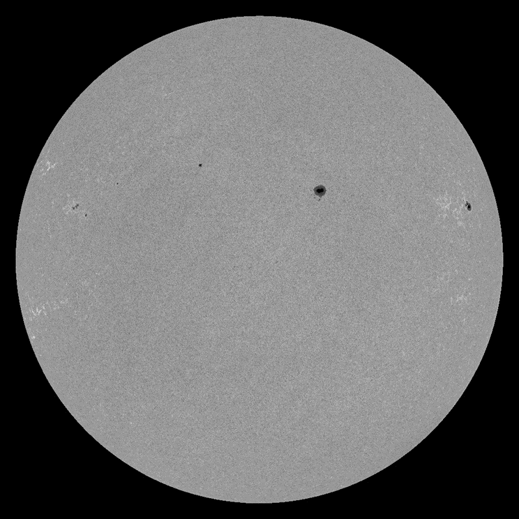 Локация солнечных пятен на 16 февраля 2026. Ресурс: Лаборатория солнечной активности ИКИ и ИСЭФ