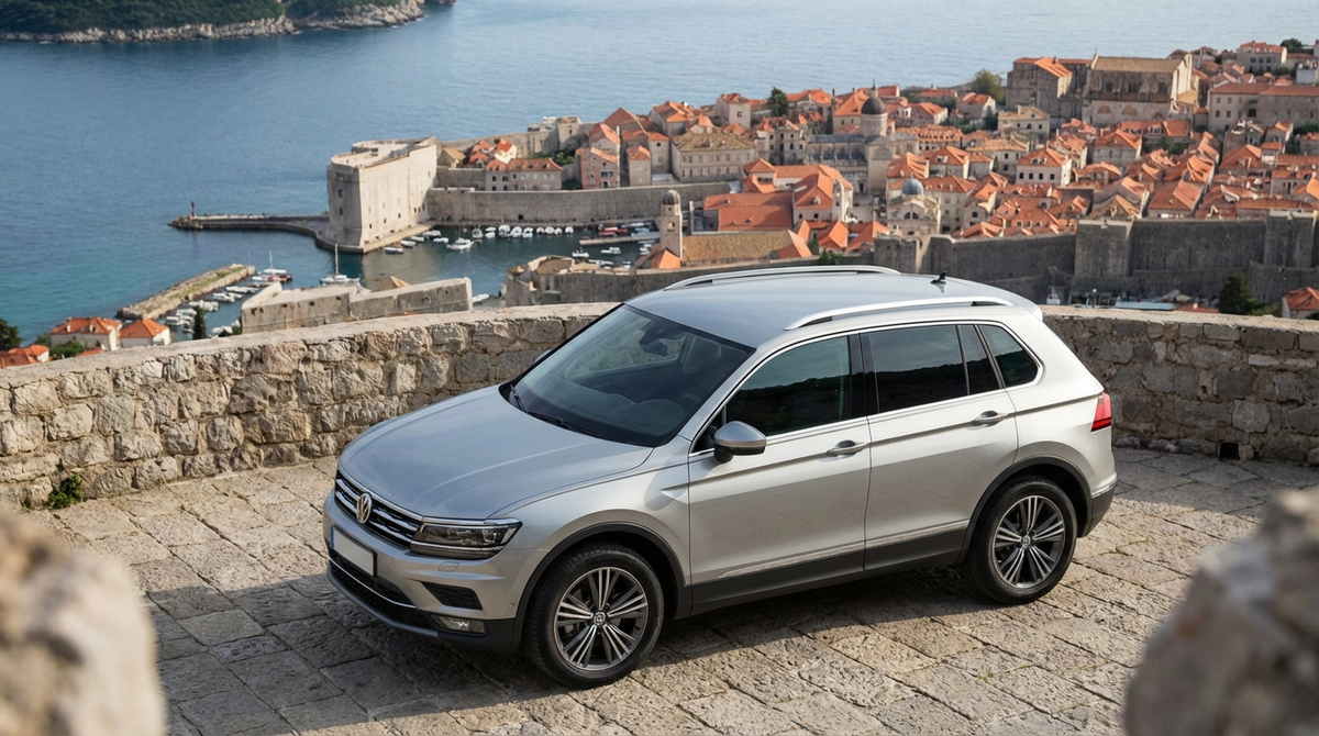 Автомобиль из проката на побережье Дубровника