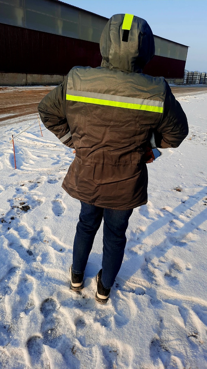 На работе форму новую выдавали