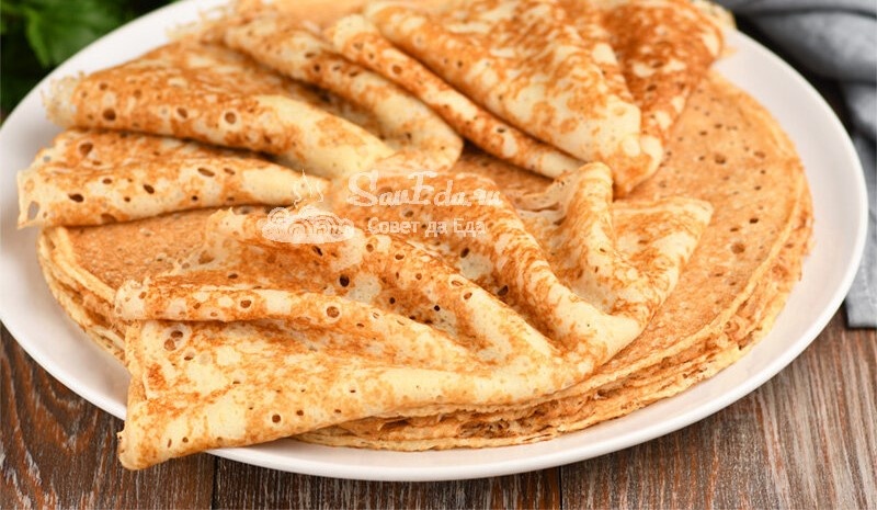 Самые легкие рецепты дрожжевых блинов. Все дело в простой пропорции продуктов (5 вариантов)