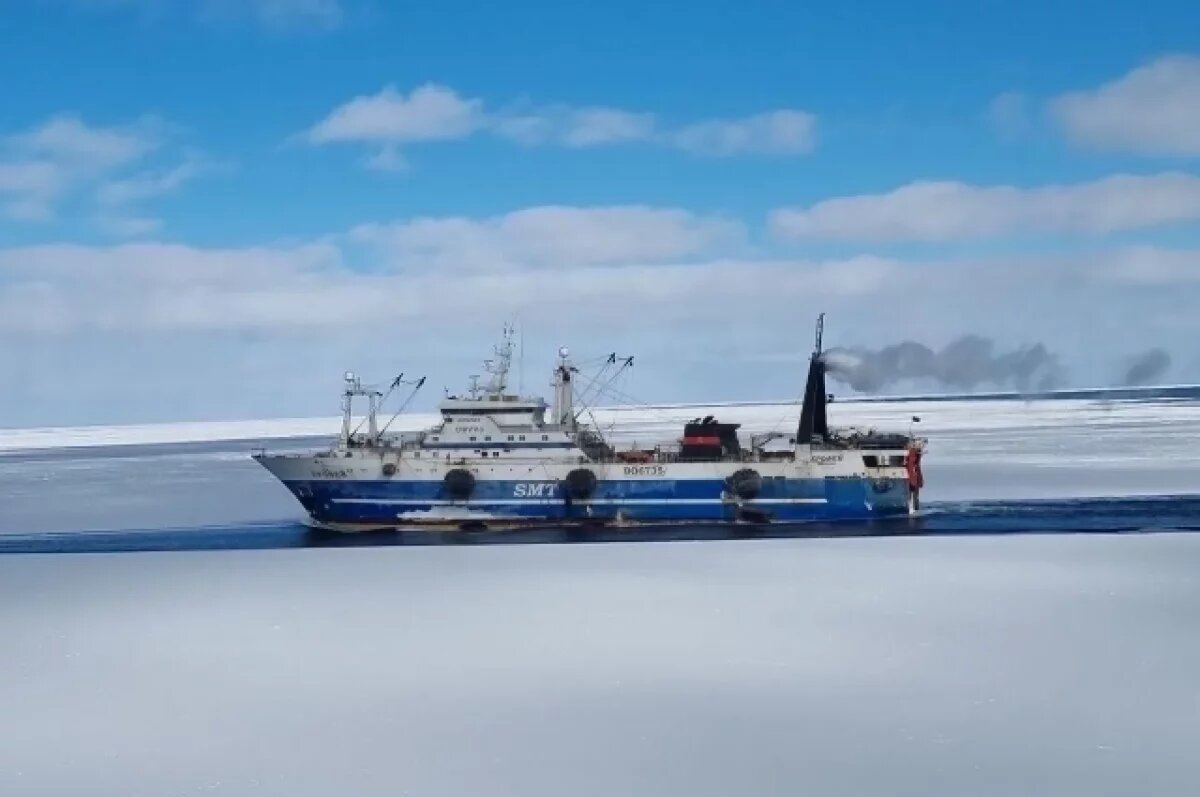    Рыбаки Хабаровского края ловят рыбу и в Антарктике