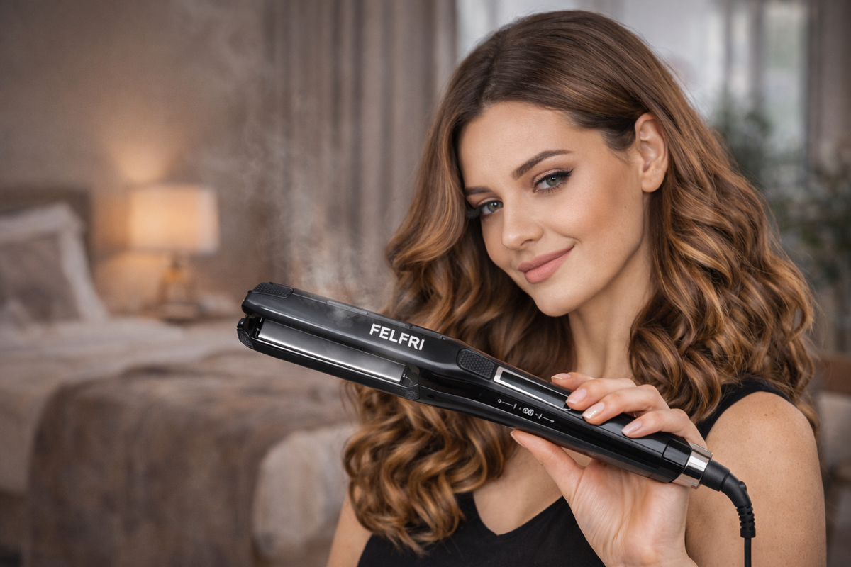 Как накрутить волосы утюжком для волос