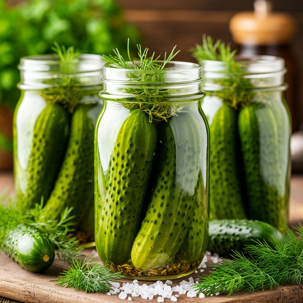СОЛЕНЫЕ ОГУРЦЫ НА ЗИМУ