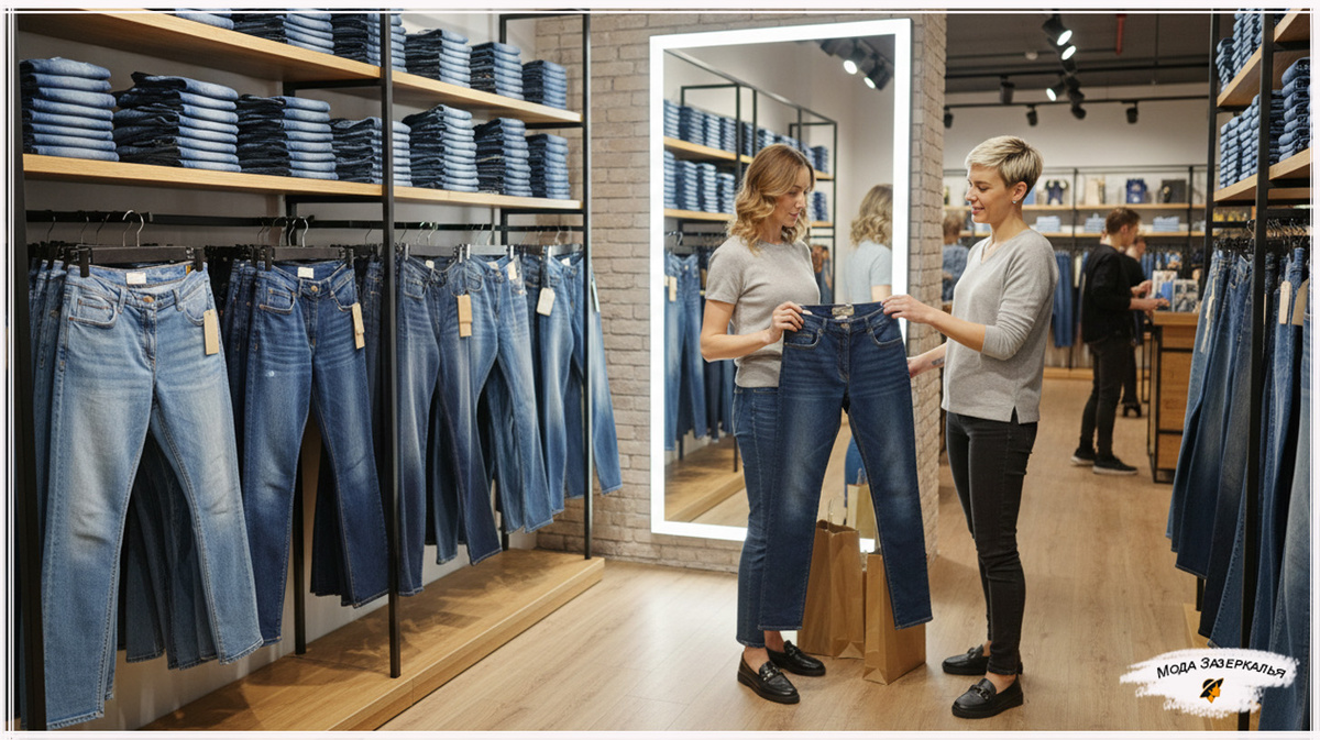 Магазин с джинсами
