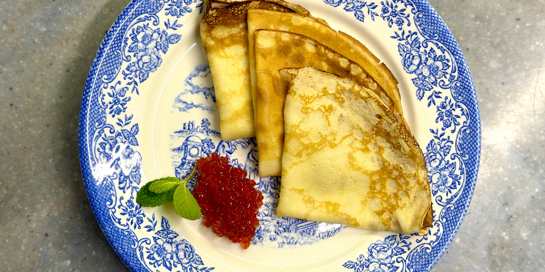 Рецепт идеальных тонких блинов с хрустящим краем!