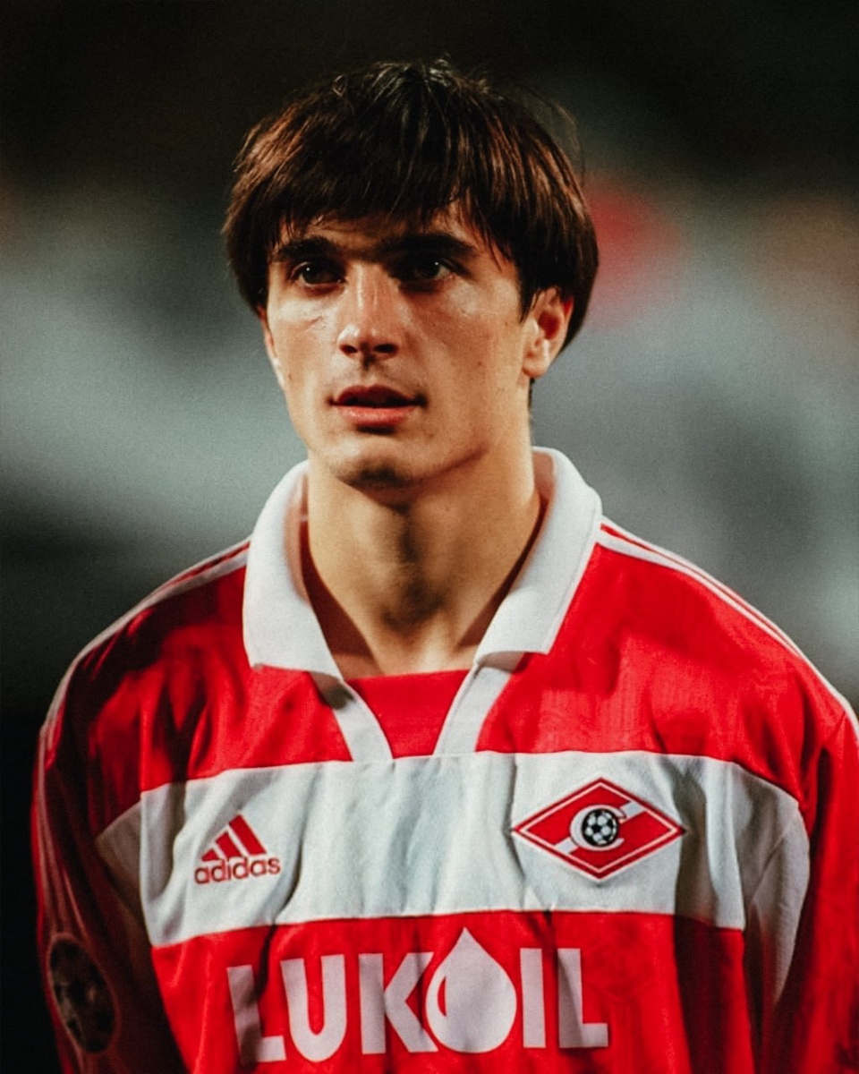 Артём Безродный в Спартаке. Выступал за клуб с 1995 по 1996 и с 1998 по 2003 годы