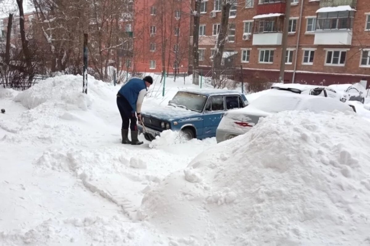    Очень сильный снегопад прогнозируют в Тульской области до конца 16 февраля