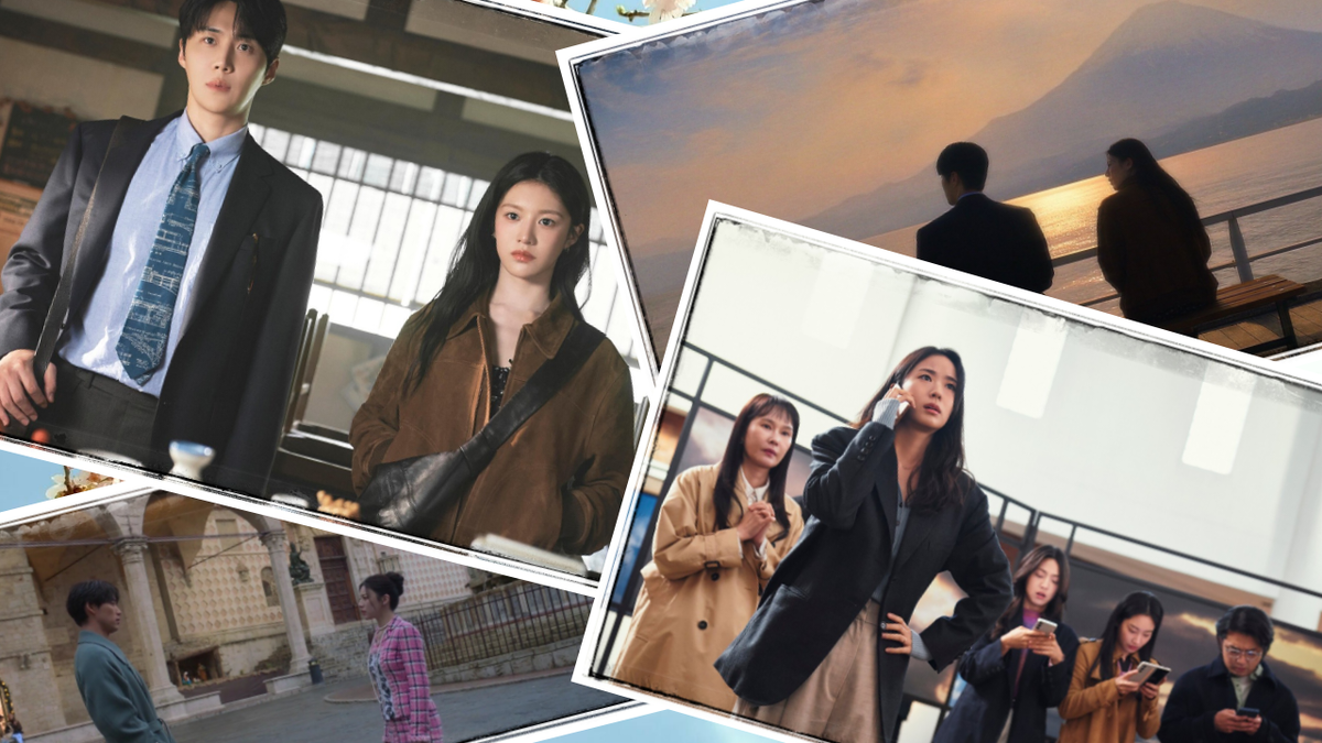 Коллаж создан автором этой статьи. В нем использованы кадры из дорамы "Можно ли перевести эту любовь?" 2026 года.