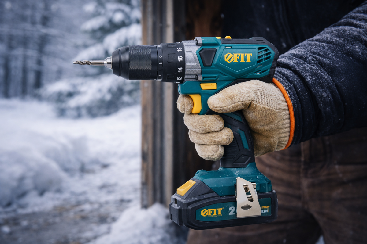 Инструмент зимой