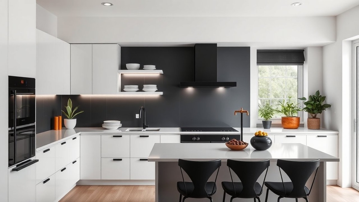 Белая кухня